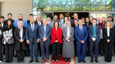 وزيرة البيئة تشارك في الندوة العلمية المقامة بالأكاديمية العربية للعلوم والتكنولوجيا والنقل البحري