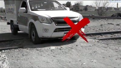 وزارة النقل تناشد المواطنين بعدم إقامة معابر غير شرعية على قضبان السكك الحديدية