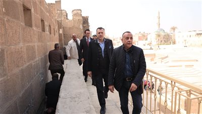 وزير السياحة والآثار يفتتح برج الرملة والحداد بقلعة صلاح الدين الأيوبي بعد الانتهاء من مشروع ترميمهما