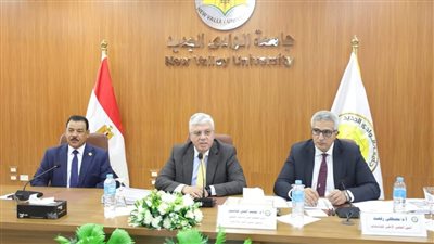 وزير التعليم العالي يرأس اجتماع المجلس الأعلى للجامعات بجامعة الوادي الجديد