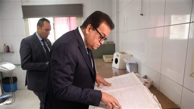 وزير الصحة يتفقد مركز طب أسرة «ميت عقبة» ضمن جولاته الميدانية المفاجئة