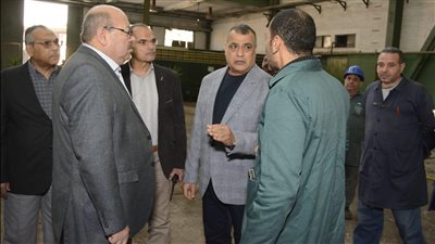 وزير الدولة للإنتاج الحربي في جولة تفقدية مفاجئة جديدة لشركة 
