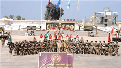  إنطلاق فعاليات التدريب المشترك المصرى الباكستانى (رعد - 1) 