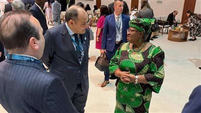 وزير التجارة والصناعة يشارك بالجلسة الخاصة بدعم مصايد الأسماك