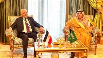 رضا حجازى يبحث مع نظيره السعودى تعزيز علاقات التعاون فى مجال التعليم