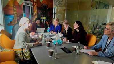 وزيرة البيئة تلتقي نظيرتها السويدية وتبحث تعزيز التعاون حول عدد من القضايا البيئية