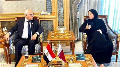 وزير التربية والتعليم يلتقي وزيرة التربية والتعليم والتعليم العالى بدولة قطر لبحث ملفات التعاون المشترك 