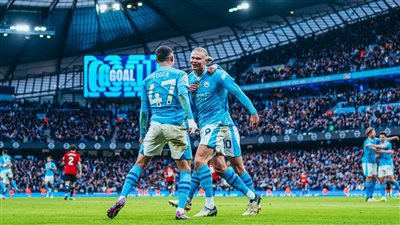 الدريبي سماوي.. مانشستر سيتي يضرب يونايتد بثلاثية في الدوري الإنجليزي