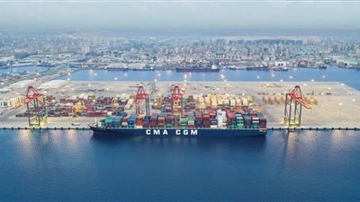 النقل تصدر تقريرا اعلاميا بمناسبة مرور عام منذ بدء التشغيل التجريبي  لمحطة تحيا مصر متعددة الأغراض بميناء الأسكندرية 