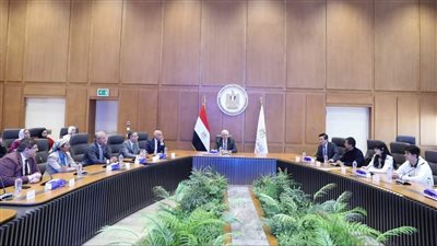 وزير التعليم العالي يستقبل وفدًا من فريق أستوديو التصميم الدولي
