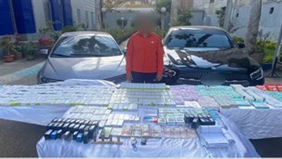 بقيمة 47 مليون جنيه.. ضبط شخص وبحوزته كميات كبيرة من العقاقير والأقراص المخدرة