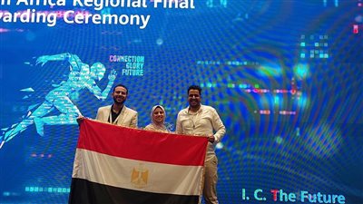 ممثل جامعة السويس يفوز بالمركز الأول في التصفيات للصين