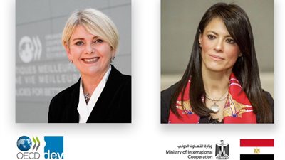وزيرة التعاون الدولي تناقش مع مسئولي منظمة التعاون الاقتصادي والتنمية OECD دفع التعاون المشترك