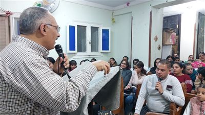 جمعية مارمينا بالسويس تحتفل عيد نياحة البابا كيرلس السادس