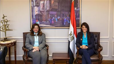 وزيرتا التعاون الدولي والهجرة وشئون المصريين في الخارج تبحثان ملفات العمل المشترك