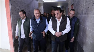 وزير الصحة يتفقد المستشفى الجديد بمدينة العبور ويشدد على سرعة الانتهاء من الأعمال الإنشائية 