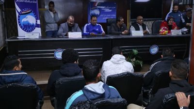 مستقبل وطن بالسويس يجري قرعة رمضانية كروية  لـ 20 فريقا