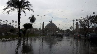 الأرصاد الجوية تحدد أماكن سقوط الأمطار الرعدية غدا