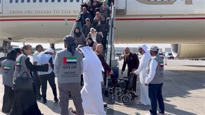 الإمارات تستقبل الدفعة الـ13 من الأطفال الفلسطينيين الجرحى ومرضى السرطان