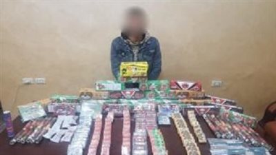 مواصلة الحملات الأمنية لضبط حائزى ومتجرى الألعاب النارية