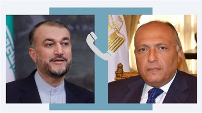 وزير الخارجية يتلقى اتصالا هاتفيا من وزير خارجية إيران