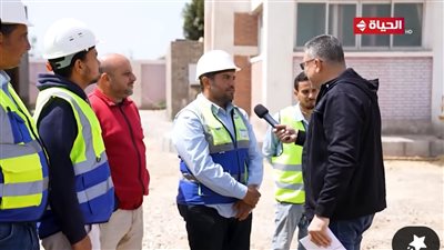 عمرو الليثي يدخل السرورعلى قلوب العاملين مشروع توسعات معالجة بمدينة زفتى.. واحد من الناس