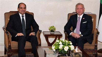السيسي وعاهل الأردن يرفضون تهجير الفلسطينيين خارج أراضيهم