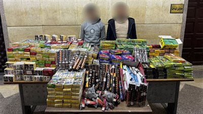 قبل ترويجها بالأسواق.. ضبط 300 ألف قطعة ألعاب نارية مختلفة الأشكال والأحجام 