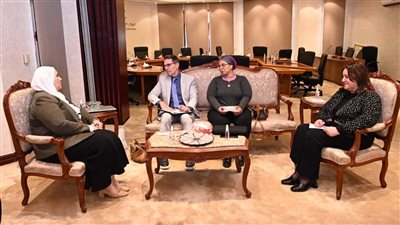 وزيرة التضامن تلتقي نائب مدير الوكالة الألمانية للتعاون الدولي بمصر