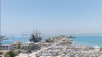 وصول 710 سيارة لميناء بورتوفيق قادمة من السعودية