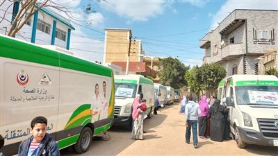 الصحة: تقديم الخدمات العلاجية بالمجان لـ 573 ألف مواطن من خلال 500 قافلة طبية 