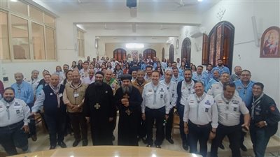 كشافه ومرشدات مدن القناة يشاركون في لقاء بكنيسة مار جرجس بالسويس