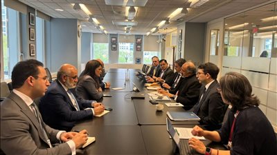 «المشاط» تُناقش مع مسئولي البنك الدولي التحديات الدولية والإقليمية وتأثيرها على الأسواق الناشئة