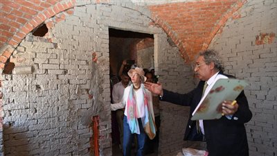 وزيرة البيئة بجولة تفقدية لمتابعة الأعمال الإنشائية لقرية الغرقانة بمحمية نبق بجنوب سيناء