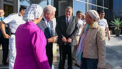 وزيرة البيئة تلتقى محافظ جنوب سيناء لمناقشة عدد من الموضوعات المشتركة الخاصة بالمشروعات الخضراء 