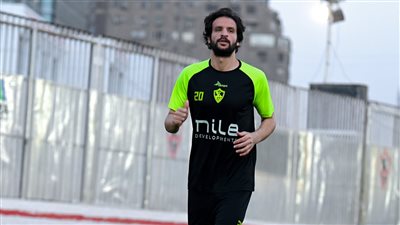  قبل مواجهة دريمز.. محمود علاء يتعافى من الإصابة ويشارك بمران الزمالك