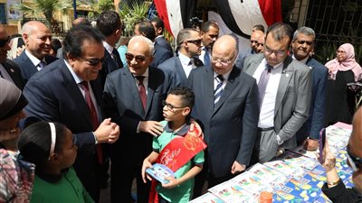 وزير التربية والتعليم يشهد فعاليات مبادرة 