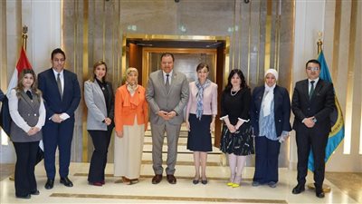 خلال لقائه بسفيرة رومانيا بمصر.. الدكتور احمد طه يبحث فرص التعاون المشترك في مجال جودة الخدمات الصحية