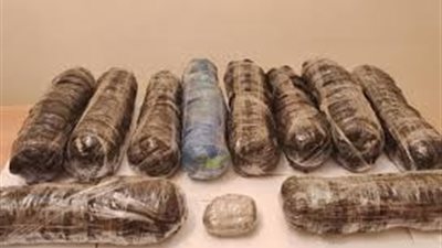 جمارك مطار الغردقة الدولي تضبط محاولة تهريب كمية من مخدرى الحشيش والماريجوانا