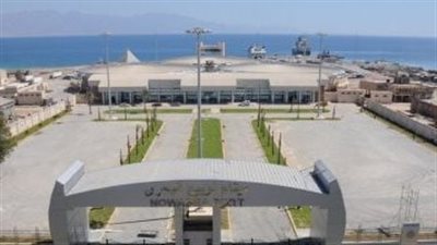 إغلاق ميناء نويبع البحرى لسوء الأحوال الجوية 