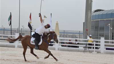 استمرار فعاليات البطولة العربية العسكرية للفروسية بالعاصمة الإدارية الجديدة