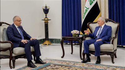 رئيس الجمهورية العراقية يستقبل وزير الري المصري لتوسيع آفاق التعاون المشترك وتبادل الخبرات