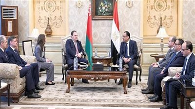 رئيسا وزراء مصر وبيلاروسيا يوقعان عددا من مذكرات التفاهم بين البلدين