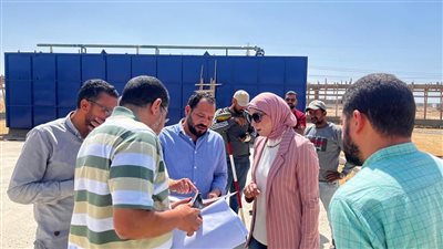 رئيس جهاز السويس الجديدة  تتفقد الأعمال الجاري تنفيذها بجميع قطاعات المدينة 