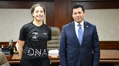 مستقبل مشرق.. وزير الرياضة لـ هنا جودة: مصر تدعمك وننتظر منك تتويجًا أولمبيًا