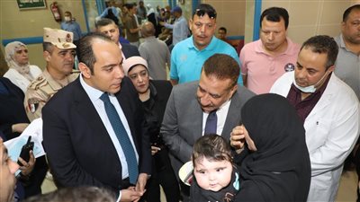 إحالة 37 من المتغبين بمستشفيات الرمد والحميات بشبين الكوم للتحقيقات