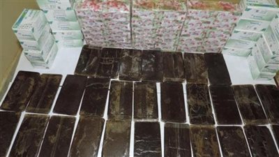 ضبط مخدرات بقيمة 12 مليون جنيه فى شمال سيناء