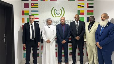 رئيس إذاعات وتلفزيونات التعاون الإسلامي يستقبل الرئيس التنفيذي لعرب سات