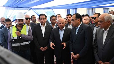رئيس الوزراء يتفقد أعمال تنفيذ المرحلة الأولى من الخط الرابع لمترو الأنفاق