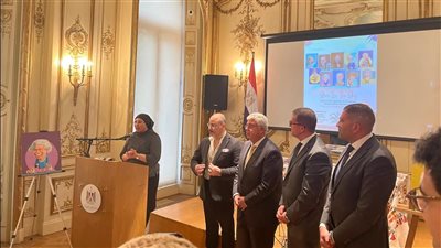 وزير التعليم العالي يفتتح معرضًا للفنان عمرو فهمي في لندن